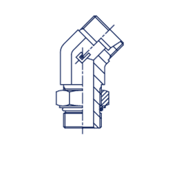 Штуцер FRA45 DL06 UNF7/16" (корпус)