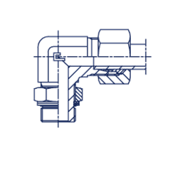 Штуцер FRG90 DL10 M14x1.5 (в сборе)