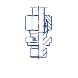Адаптер прямой FB DL06 M10x1 в сборе