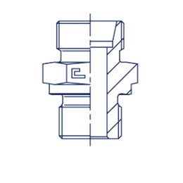 Адаптер прямой FB DL35 M42x2 (корпус)