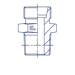 Ввертной штуцер FC DS14 M20x1.5 (корпус)