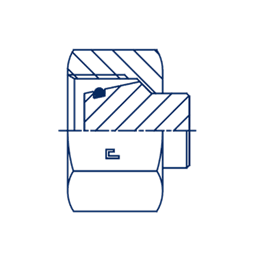 Заглушка VP DL18 в сборе с гайкой и o-ring