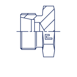 Заглушка для фитинга DL06 (корпус)