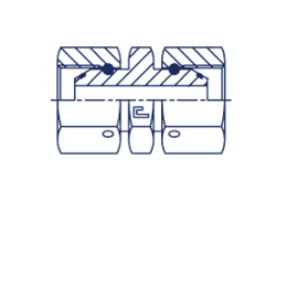 Крестовина гидравлическая BSP 5/8" (Г)