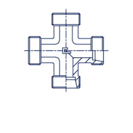 Крестовина под кольцо DS16