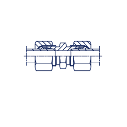 Прямой соединитель под кольцо DS08 M16x1.5, артикул 103515.4