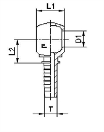 Фитинг BANJO для РВД DN08 M18x1.5