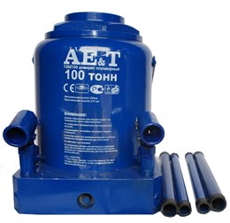 AE&T T202100 Домкрат бутылочный 100т