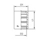 Муфты R7 (без зачистки) 800801 DN=5 - фото 120949