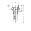 Фитинги DKO-S Interlock метрическая наружная резьба, конус 24° CH12MM20S DN=19 - фото 125551