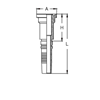 Фланец Interlock SAE, код 62 CH1620FPB DN=25 - фото 127840