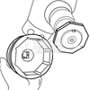 Головка для ступицы задних колес HINO Car-Tool CT-A1286 - фото 35035