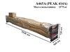 Подъемник четырехстоечный г/п 6500 кг. платформы для сход-развала PEAK 414A красный - фото 59946
