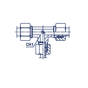 Соединение PRT DL08 06 08 (в сборе)