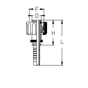Фитинг Washcleaner, метрическая внутренняя резьба, тип "FK" CX04FK22 DN=6,3