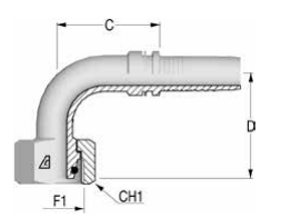 Фитинг DN 16 DKO-L (Г) 26x1.5 18 (90)